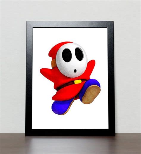 Shy Guy Wall Art 